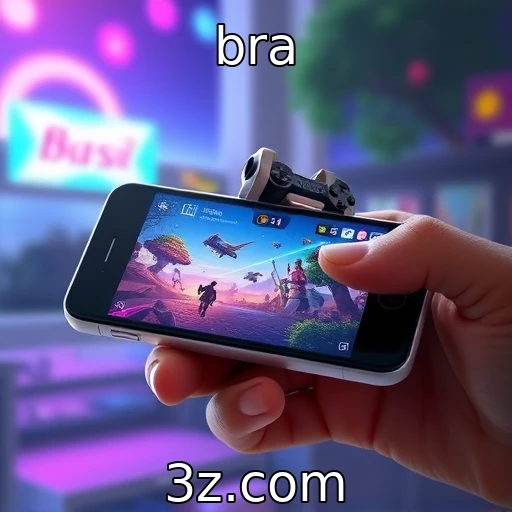 Crescimento do mercado de jogos móveis no Brasil